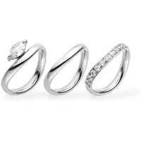 Purelei Lumi Trio Ring Set