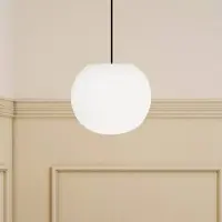 Casablanca Hängelampe Acai, dimmbar, weiß / opal, für Wohn- / Esszimmer, Glas, Pendelleuchte