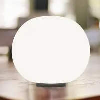 Casablanca Tischlampe Acai, weiß / opal, für Wohn- / Esszimmer, Glas, Tischlampe
