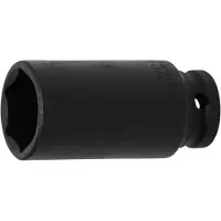 Bgs Kraft-Steckschlüssel-Einsatz Sechskant, tief | Antrieb Innenvierkant 12,5 mm (1/2") | SW 27 mm