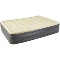 JILONG Queen-Size-Luftmatratze (erhöht) - 203 x 157 x 47 cm mit Pumpe
