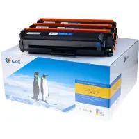 G&G XL-Toner kompatibel zu HP 410X/CF252XM Cyan Magenta Gelb - Tonereinheit - Cy