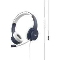 Pantone PT-WDH002N, Kabelgebunden, Büro/Callcenter, 20 - 20000 Hz, Kopfhörer, Blau