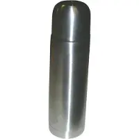Mat 1,0l Edelstahl-Thermoskanne mit Absperrventil