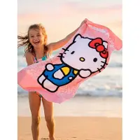 Hello Kitty Handtuch 100% Baumwolle, Rosa