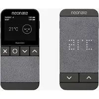 Neonate N65-NA Audio V2 Babyphone, Dark Grey