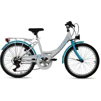 Dacapo Kinderfahrrad 20'' Balloon blau 6 Gänge RH 34 cm