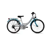 Dacapo Kinderfahrrad 24'' Balloon Blau 6 Gänge RH 36 cm