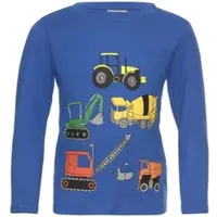 Kidsworld Langarmshirt "Bagger", Baufahrzeuge für kleine Jungs