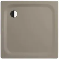 Kaldewei SUPERPLAN CLASSIC Duschfläche mit Wannenträger, 1200x1200 mm, warm grey 60, SECURE PLUS Antislip, 25 mm tief