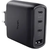 Trust Maxo 65W, Drinnen, AC, 20 V, 2 m, Schwarz