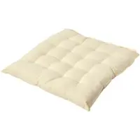Homescapes STUHLKISSEN creme 40/40/6,5 cm
