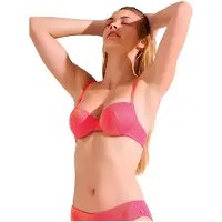 Lisca Gemoldefer Bikini BH Nairobi | Grösse: 40E | Farbe: Koralle