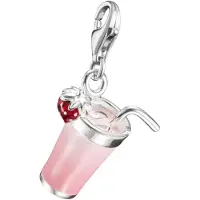 Thomas Sabo Charm-Anhänger Pink Matcha Original Silber