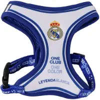 Real Madrid Hundegeschirr C.F. Blau M