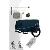 Croozer Cargo Tuure Ride & Wander Bundle Blueberry Blue