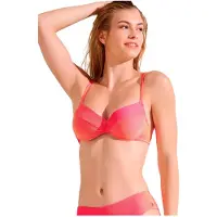Lisca Unwattierter Bikini BH Nairobi | Grösse: 40B | Farbe: Koralle