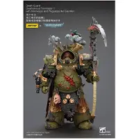 Joy toy Warhammer 40k Actionfigur 1/18 Death Guard Deathshroud Terminator 1 with Manreaper and Plaguespurter Gauntlet 14 cm