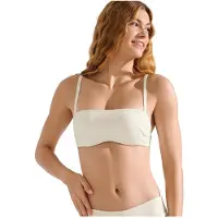 Lisca Unwattierter Bikini BH Malaga | Grösse: 40E | Farbe: Crème