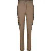 VELILLA Stretch-Hose mit Mehreren Taschen für Damen, beige, 44