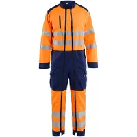 Blakläder High Vis Overall 6020, Farbe:High Vis Orange/Marineblau, Größe:XXXL