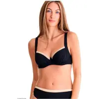Lisca Unwattierter Bikini BH Sydney | Grösse: 46B | Farbe: Navy-Blau