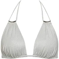 Lisca Unwattierter Bikini BH Blue Lagoon | Grösse: S | Farbe: Silber