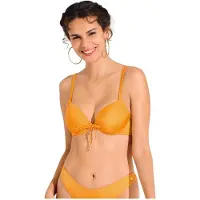 Lisca Push Up Bikini BH Karpathos | Grösse: 38C | Farbe: Ocker Gelb