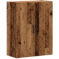 vidaXL Wandschrank Altholz-Optik 69,5x34x90 cm Holzwerkstoff