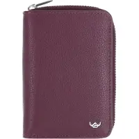 Golden Head Leder Geldbörse Madrid RFID Protect RV-Börse 3317 Aubergine dunkelviolett