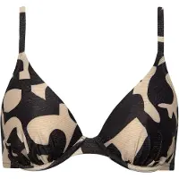 Lisca Unwattierter Bikini BH Aswan | Grösse: 38D | Farbe: Warmes Schwarz