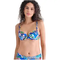 Lisca Gemoldefer Bikini BH Mexico | Grösse: 40D | Farbe: Blau/Print