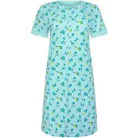 Lisca Nachtkleid Bloomy | Grösse: L | Farbe: Blau
