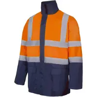VELILLA Wasserdichte 4-in-1 Warnjacke