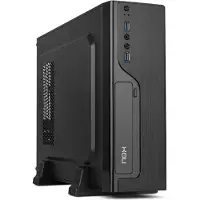 NOX Lite070 Slim USB 3.0 Schwarz + Netzgerät 500W