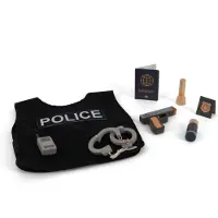 Dantoy Polizei-Set Geschenkbox 7 Teile