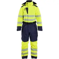 Blakläder Damen High Vis Winter Overall 6726, Farbe:High Vis Gelb/Marineblau, Größe:XXL