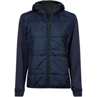 Tee Jays Women's Hybrid-Stretch Hooded Jacket