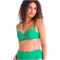 Lisca Gemoldefer Bikini BH Portofino | Grösse: 44D | Farbe: Grün