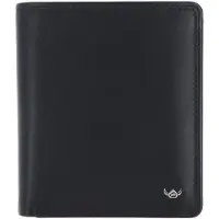 Golden Head Leder Geldbörse Polo RFID Protect Kombischeintasche 1231 Schwarz