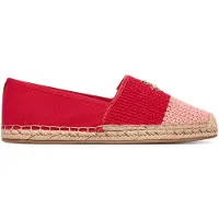 Tommy Hilfiger Espadrilles Script Crochet Espadrille FW0FW09502 Rot