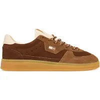 Tommy Hilfiger 8721386437762, Weiblich, Erwachsener, Modische Sneakers, Khaki, Dark Highland Khaki, Schnürverschluss