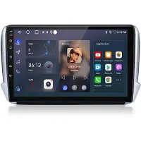 Junsun DAB+ Für Peugeot 208/2008 2012-2018 10'' Autoradio android GPS Navi Carplay Android Auto BT WIFI FM RDS SWC DSP 2DIN USB 2GB+64GB
