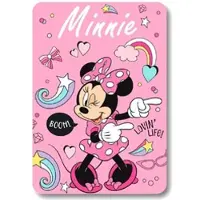 Disney Minnie Maus Kuscheldecke – Kinderdecke 140x100 cm
