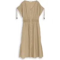 Tom Tailor Midi-Kleid mit Knopfleiste