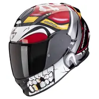 Scorpion EXO-491 Pirate Rot Integralhelm Größe L