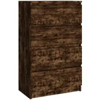 Helloshop26 - Buffet Sideboard Kommode Schrank Aufbewahrungseinheit Organizer für Küche Wohnzimmer Lounge 60 x 35 x 98,5 cm 02_0030998