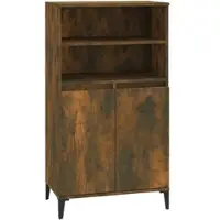 Helloshop26 - Buffet Sideboard Kommode Schrank Aufbewahrungsmöbel Organizer Küche Wohnzimmer Lounge hoch 60 x 36 x 110 cm 02_0033375