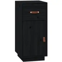 Helloshop26 Buffet Sideboard Kommode Kleiderschrank Aufbewahrungsmöbel Organizer für Küche Wohnzimmer Lounge 34 x 40 x 75 cm