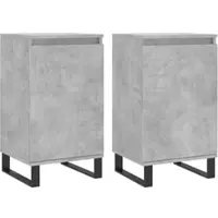 Helloshop26 - Buffet Sideboard Kommode Kleiderschrank Aufbewahrungsmöbel Organizer für Küche Wohnzimmer Lounge 2er-Set 40 x 35 x 70 02_0036850